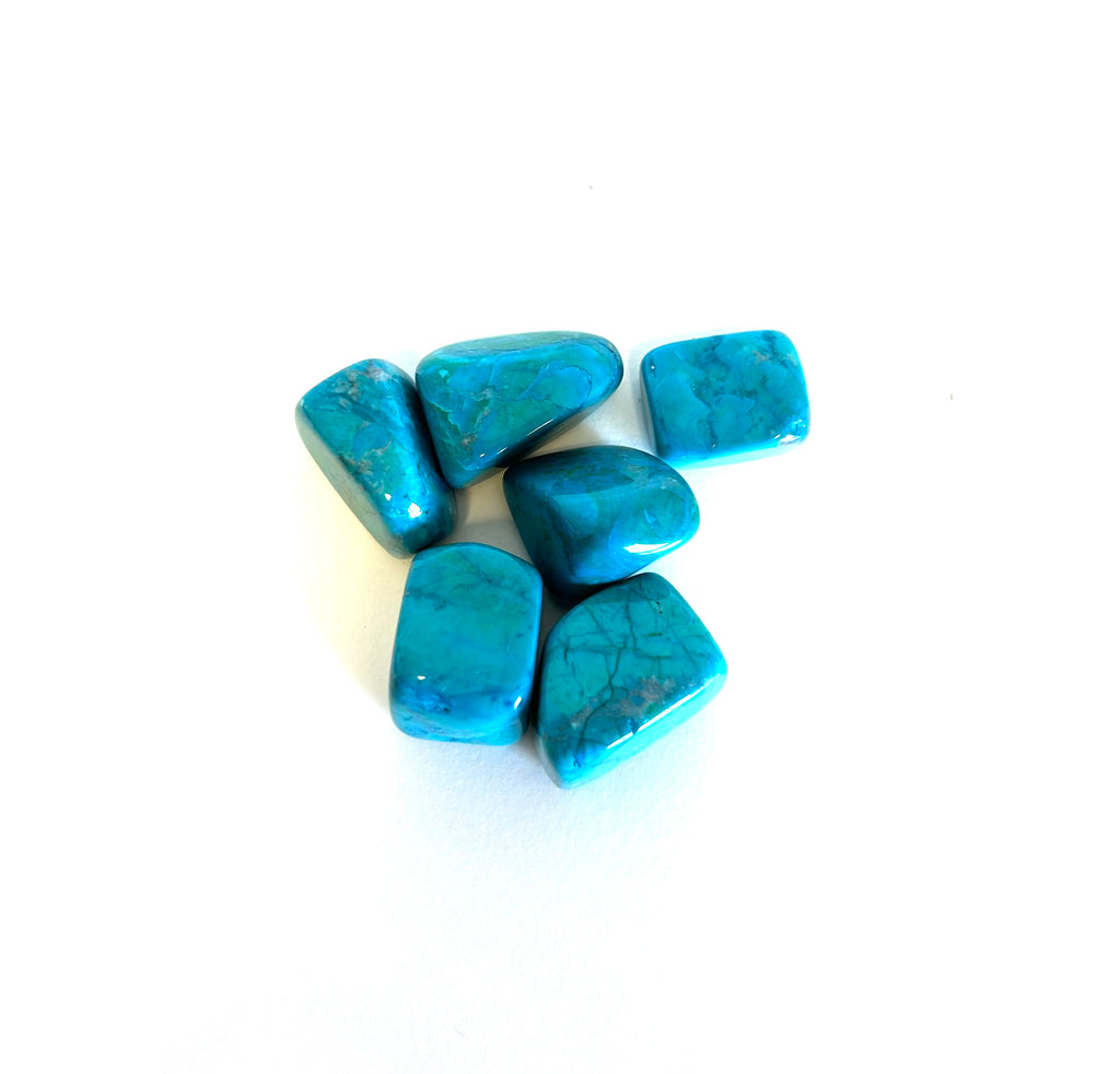 Blue/Green Magnesite Loose Tumbled - Lighten Up Shop