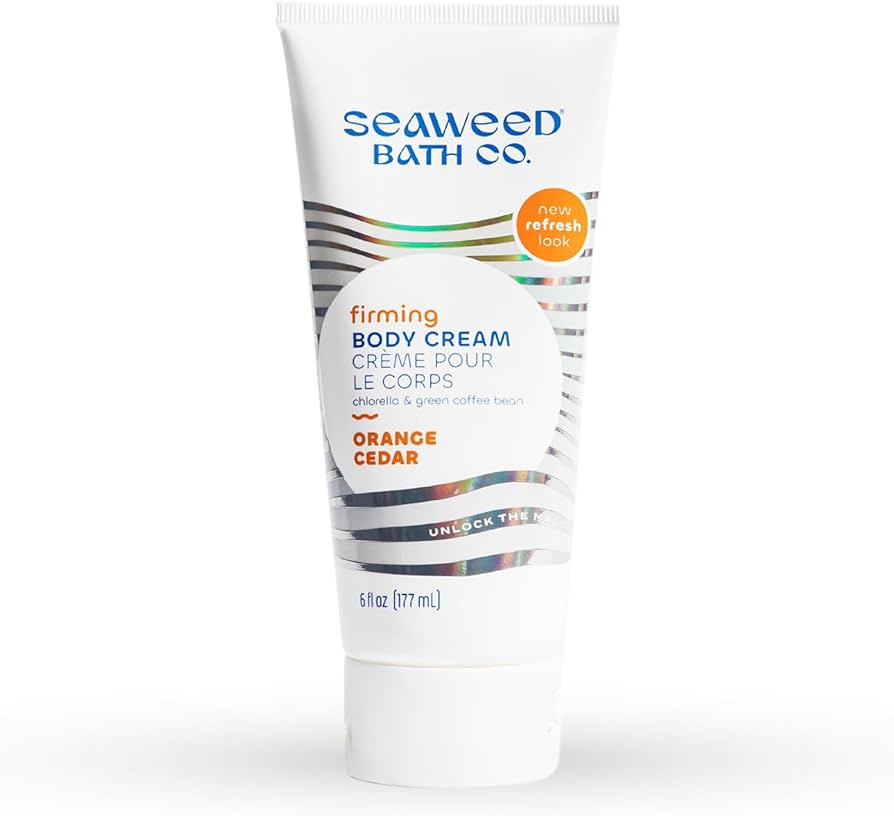 Seaweed Firming Body Cream - Orange Cedar 177ml - Lighten Up Shop