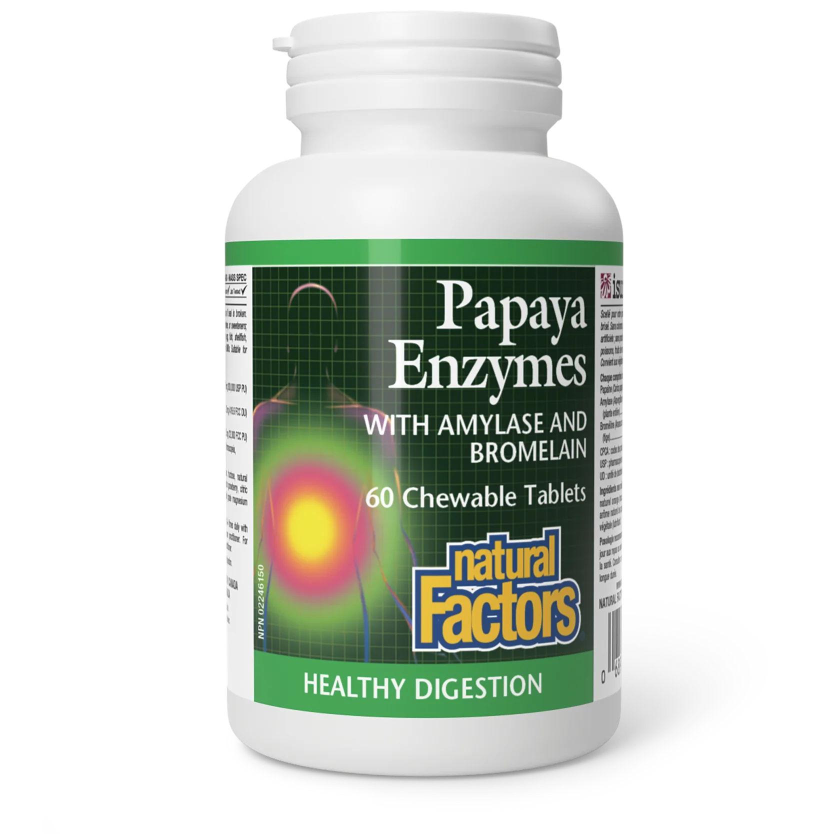 Papaya Enzymes with Amylase and Bromelain - 60 Chewable Tab - Lighten Up Shop