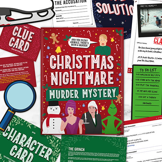 Christmas Nightmare Murder Mystery - Lighten Up Shop