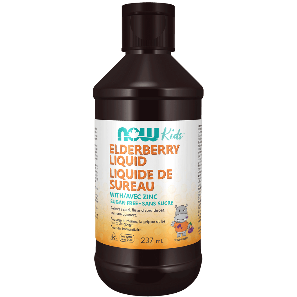 Elderberry Liquid with Zinc for Kids 237ml - Lighten Up Shop