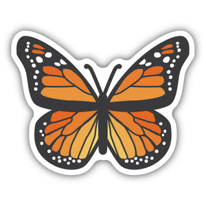 Monarch Butterfly Sticker - Lighten Up Shop