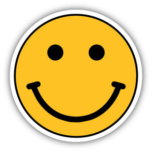 Smiley Sticker - Lighten Up Shop