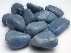 Blue Quartz Loose Tumbled - Lighten Up Shop