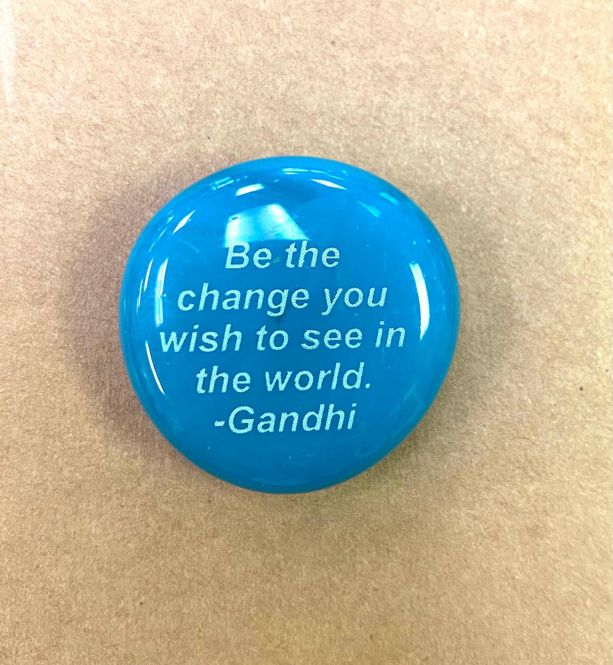 Glass Affirmation Magnet - Lighten Up Shop